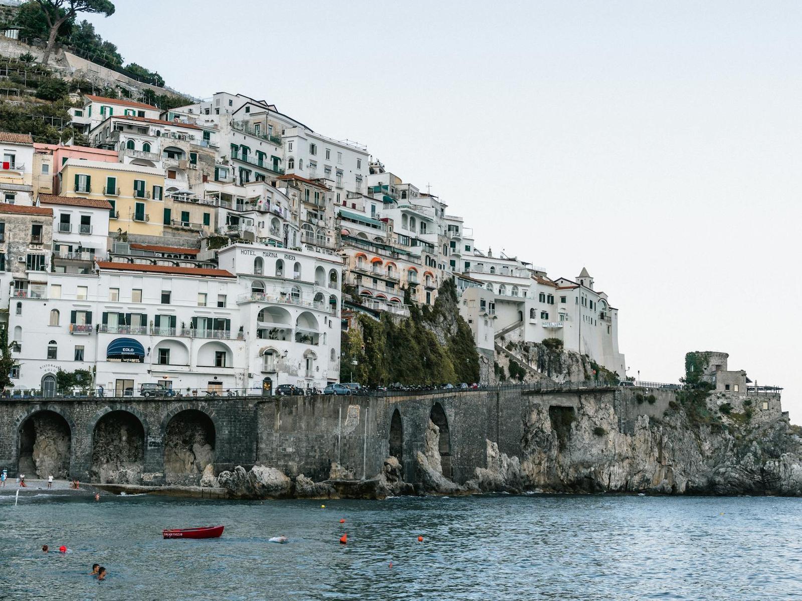 A hotel in Amalfi Coast, Italy