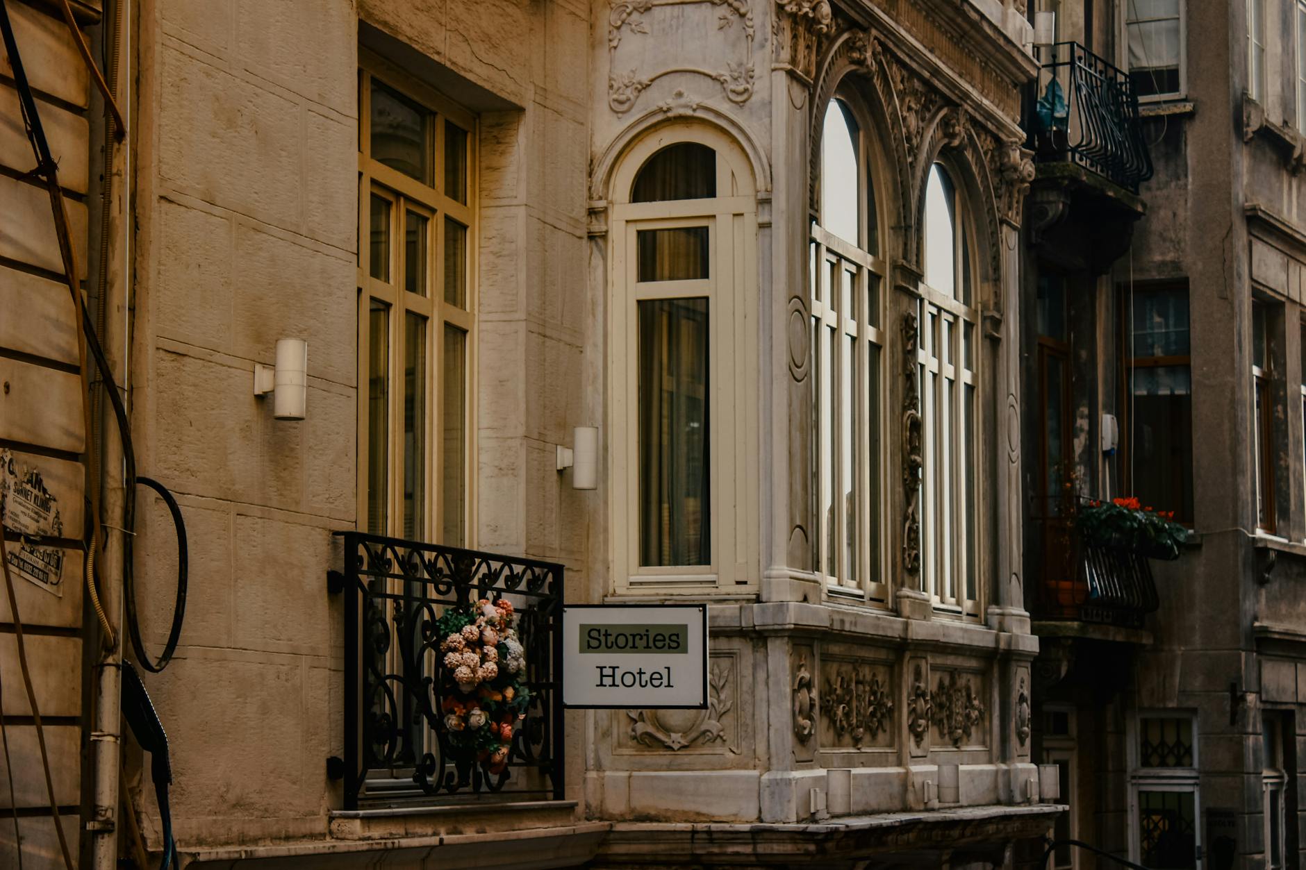 A hotel in Budapest, Greece + Hungary + Austria + Czechia + Denmark