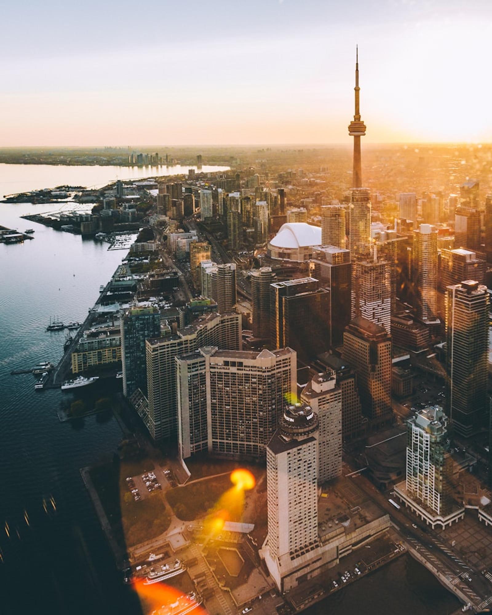 Toronto skyline CN Tower