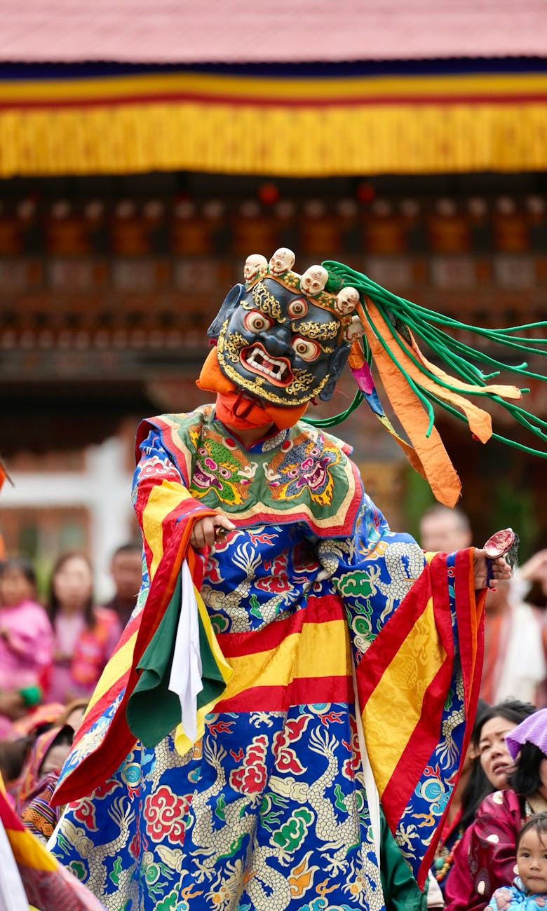 A portrait moment in Bhutan