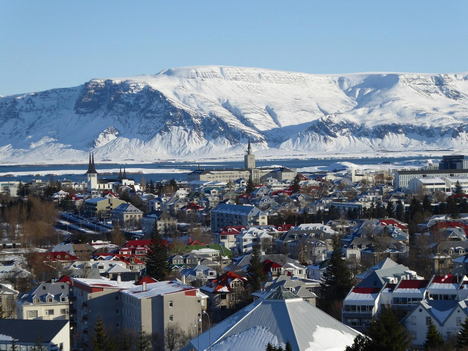 A hotel in Reykjavik, Iceland