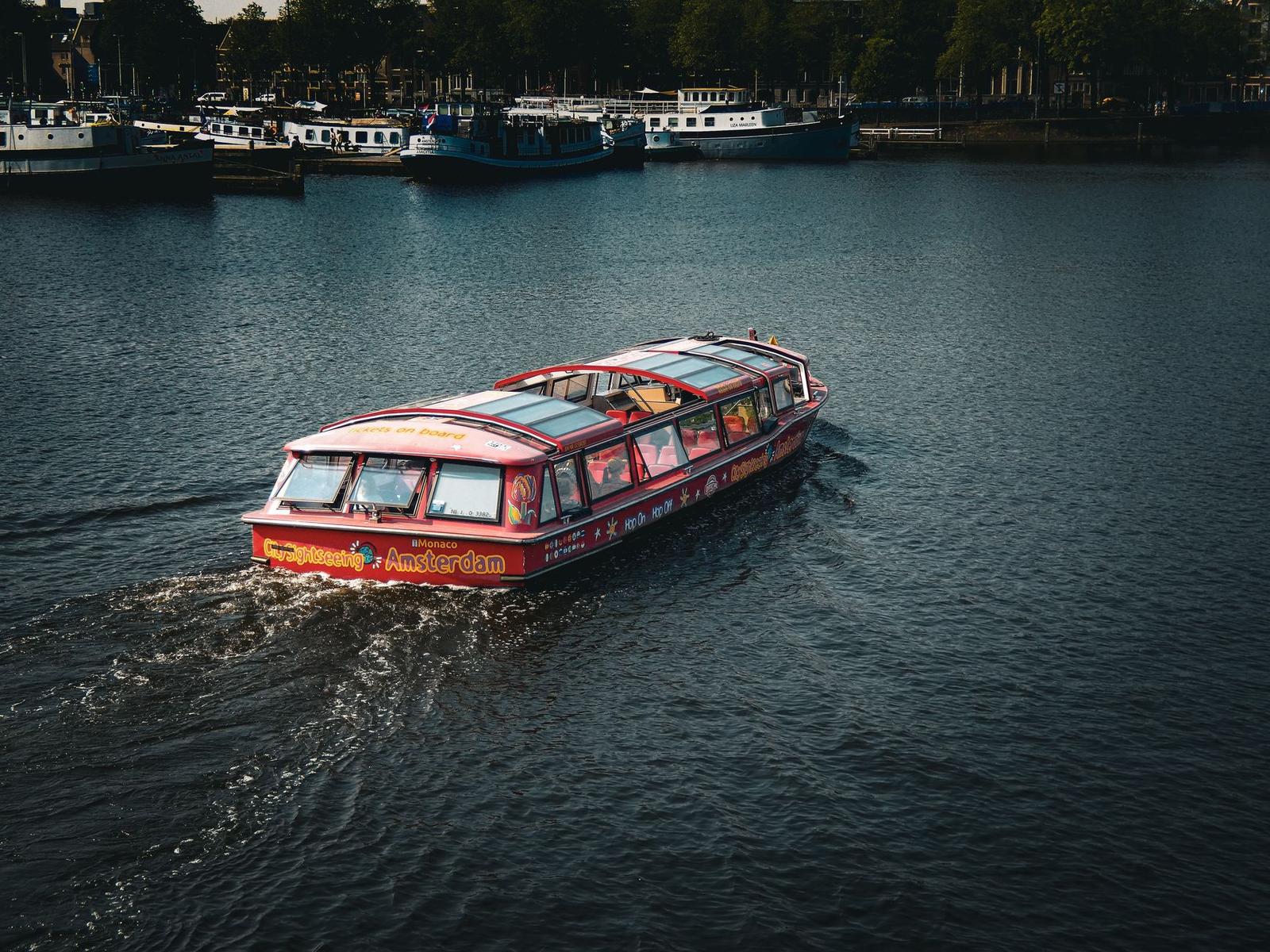 Amsterdam Hop On Hop Off City Tour + Canal Cruise Ticket on day 12, Italy + Switzerland + France + Netherlands + Belgium