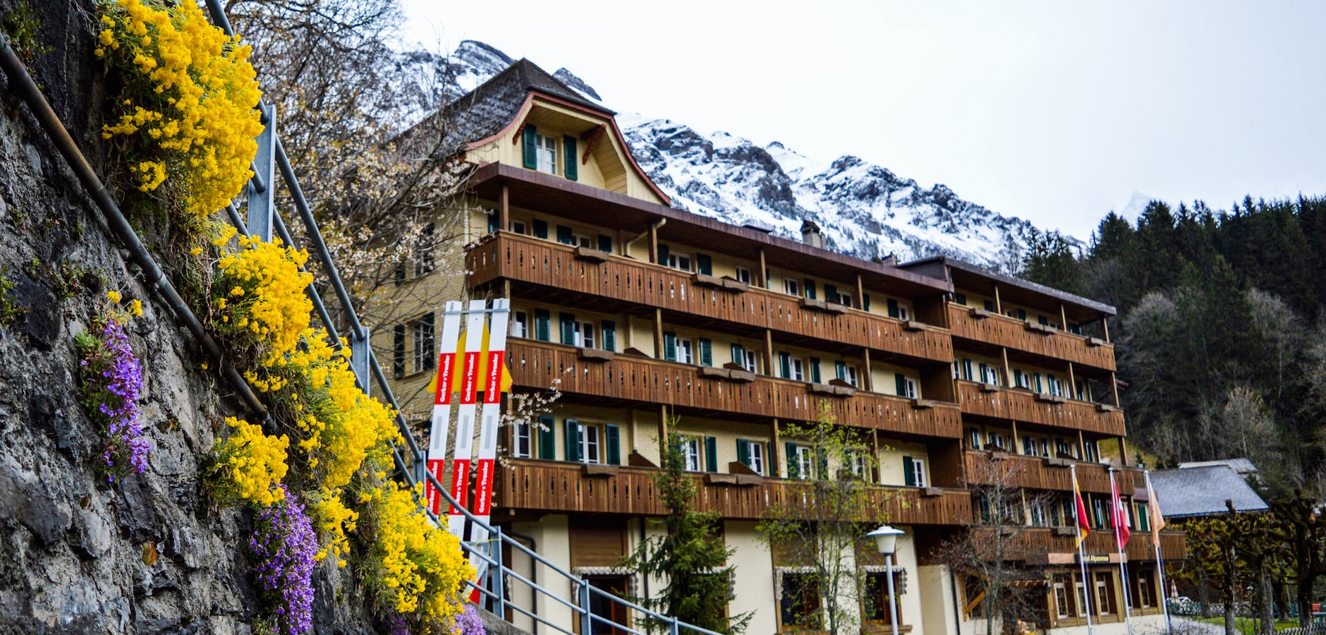 A hotel in Sangla, India