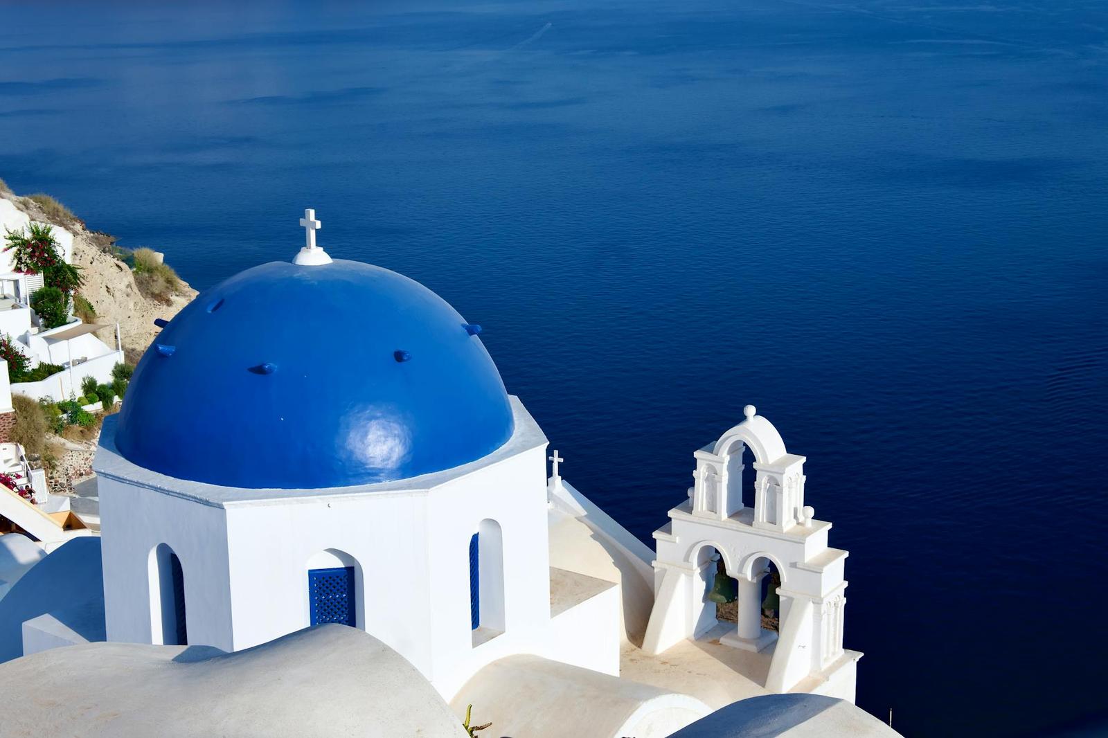 Athens To Santorini on day 12, Czechia + Austria + Hungary + Greece