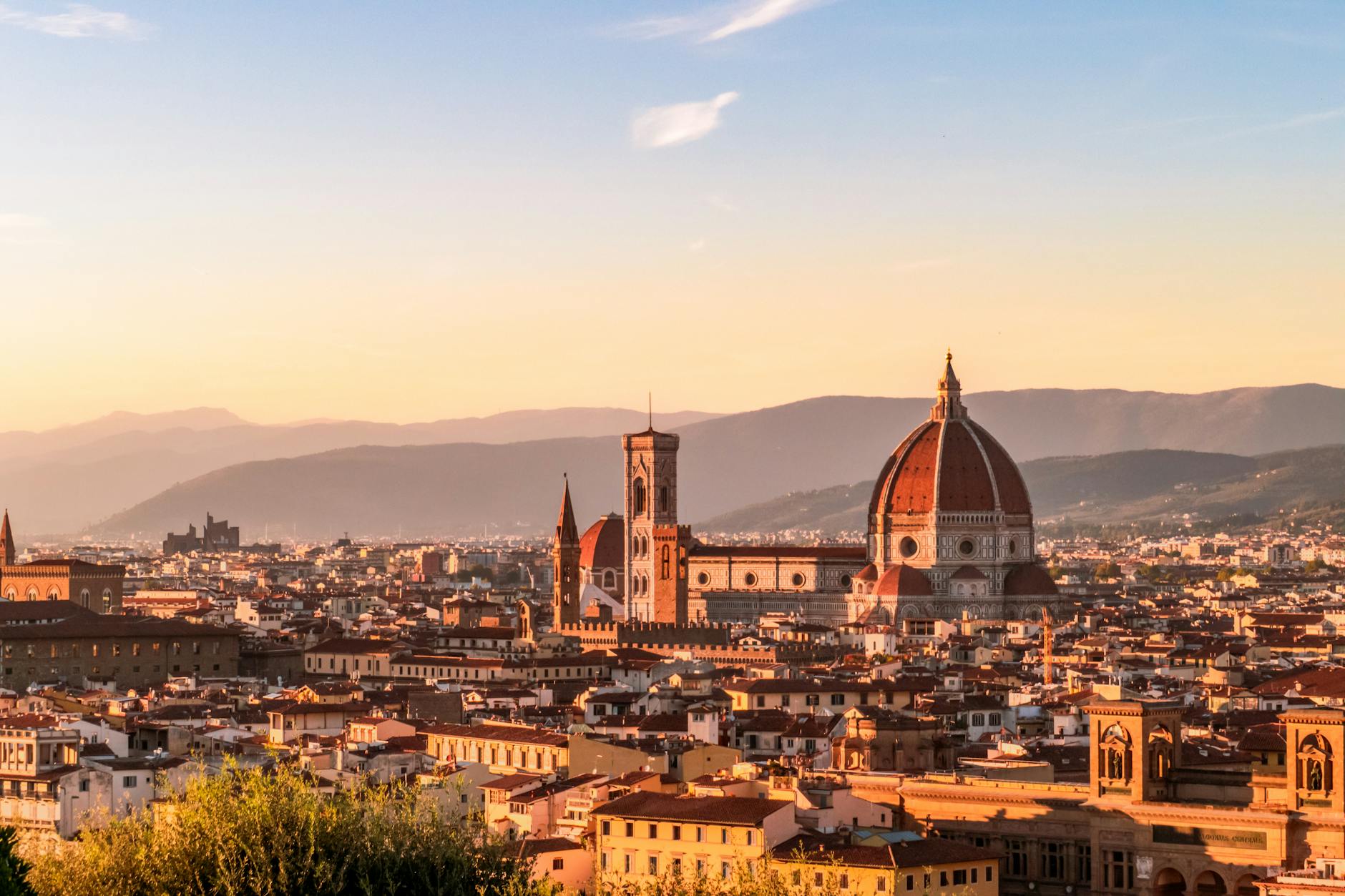 Florence on day 11, France + Switzerland + Italy