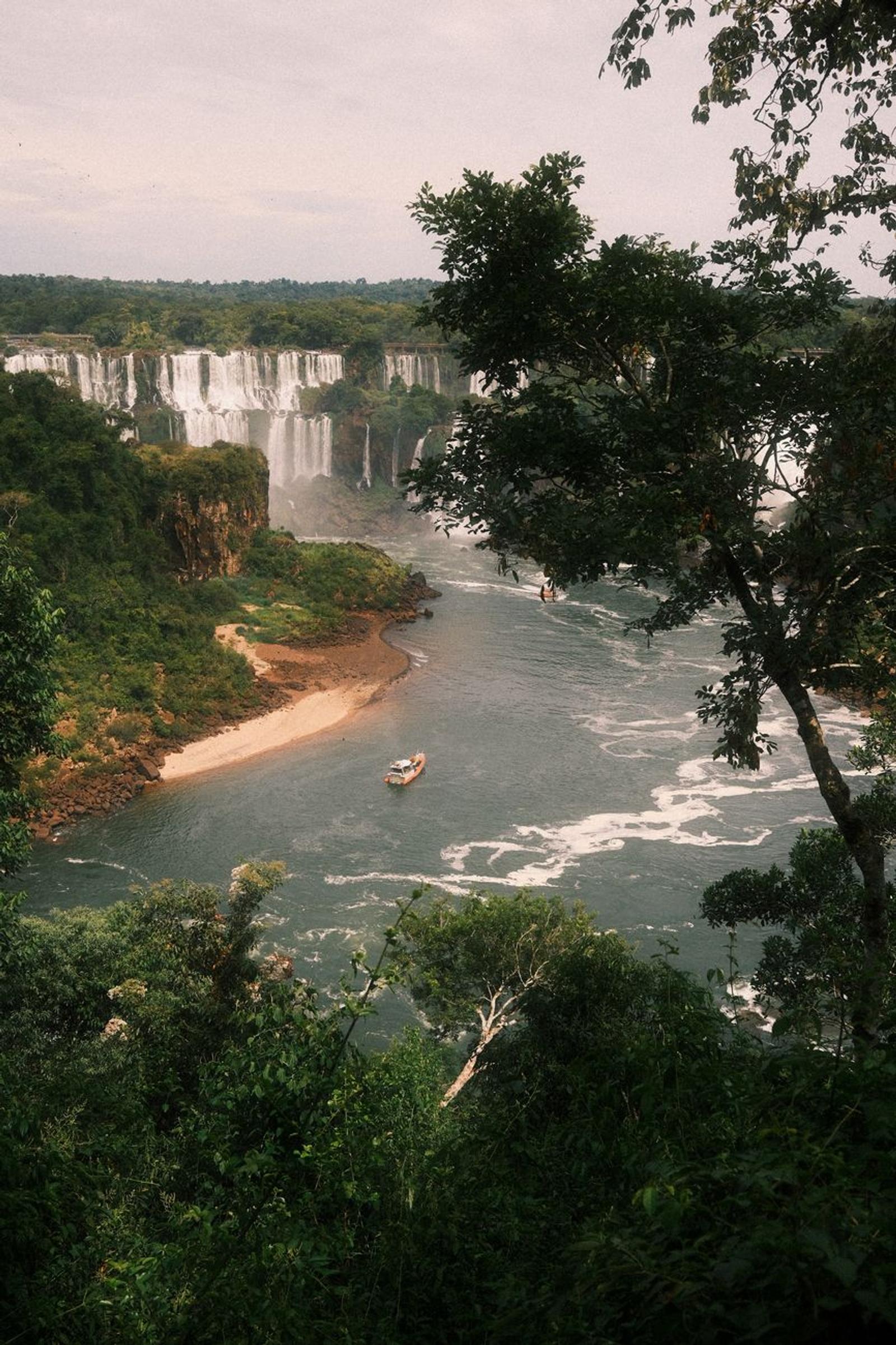 Iguassu both sides — Brazil