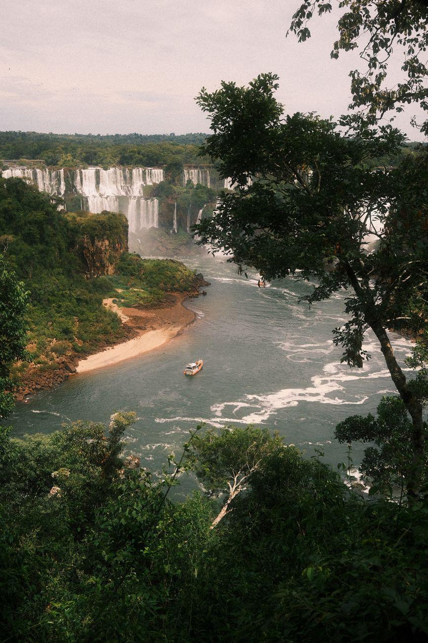Iguassu both sides — Brazil