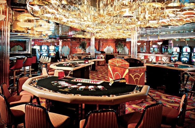 Onboard casino night