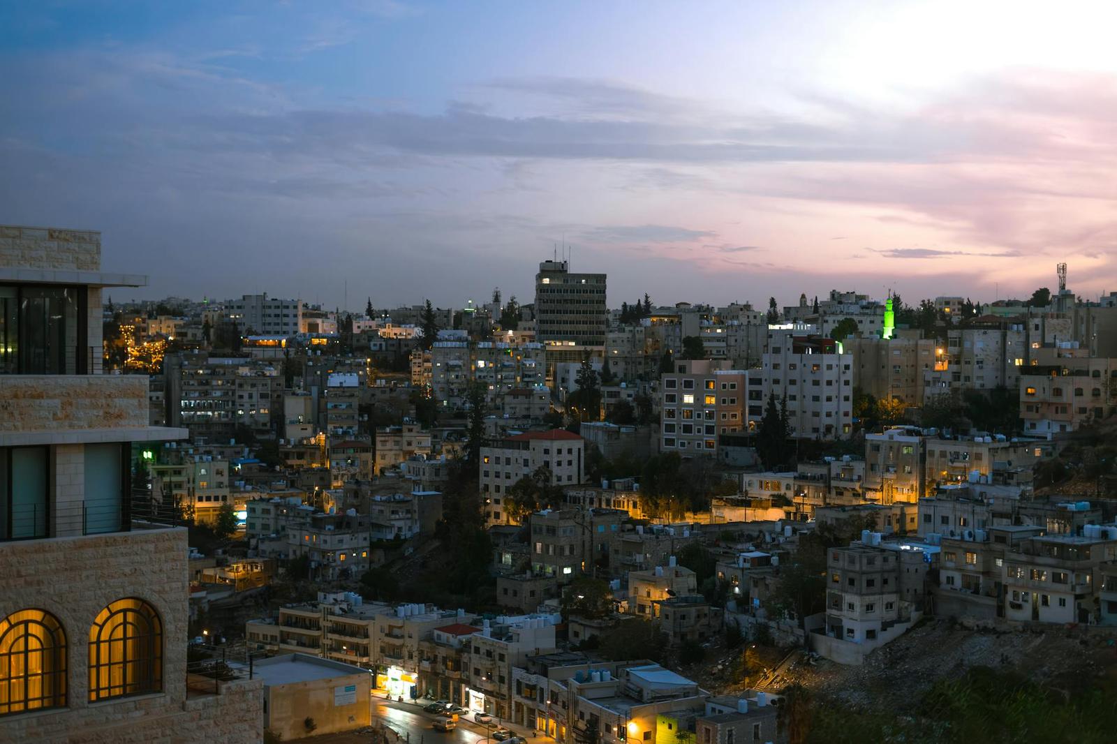 A hotel in Amman, Jordan