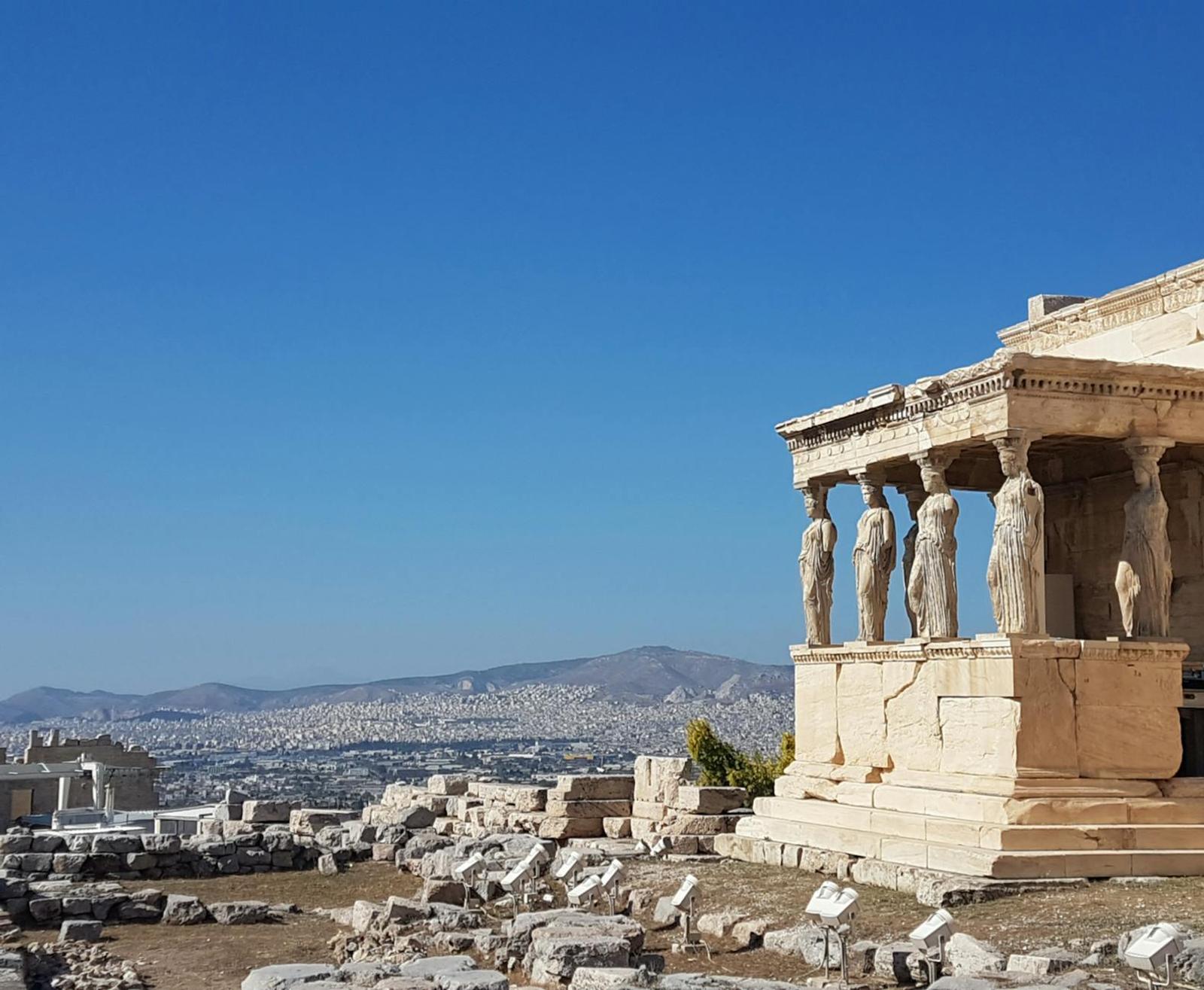Athens City Tour With Acropolis And Acropolis Museum on day 2, Greece + Hungary + Austria + Czechia + Denmark
