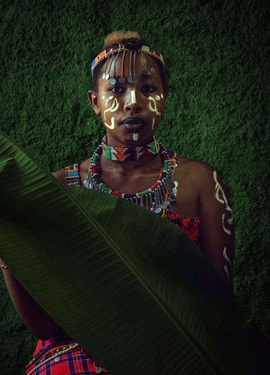 A portrait moment in Kenya