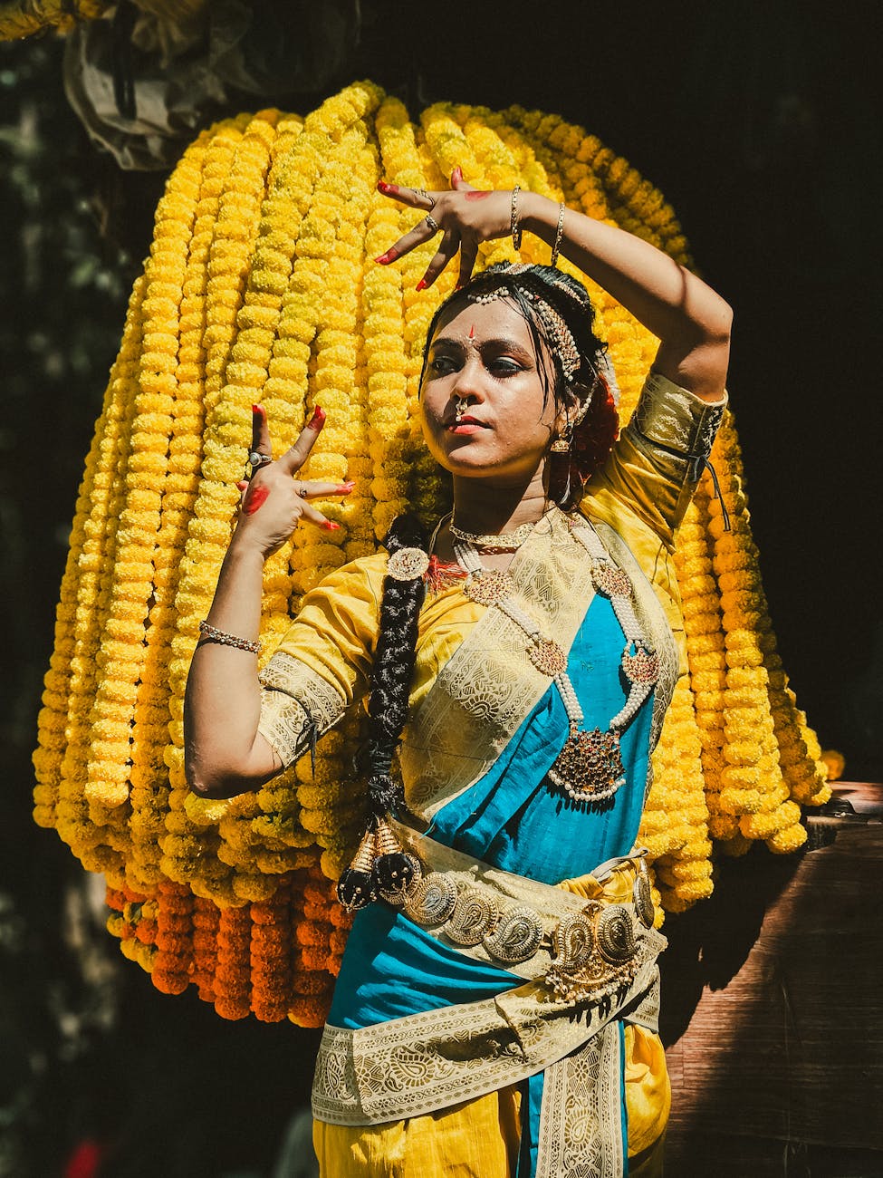 A portrait moment in India