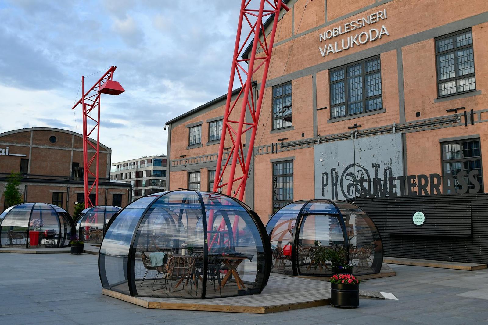 glass dome — Rovaniemi, Finland