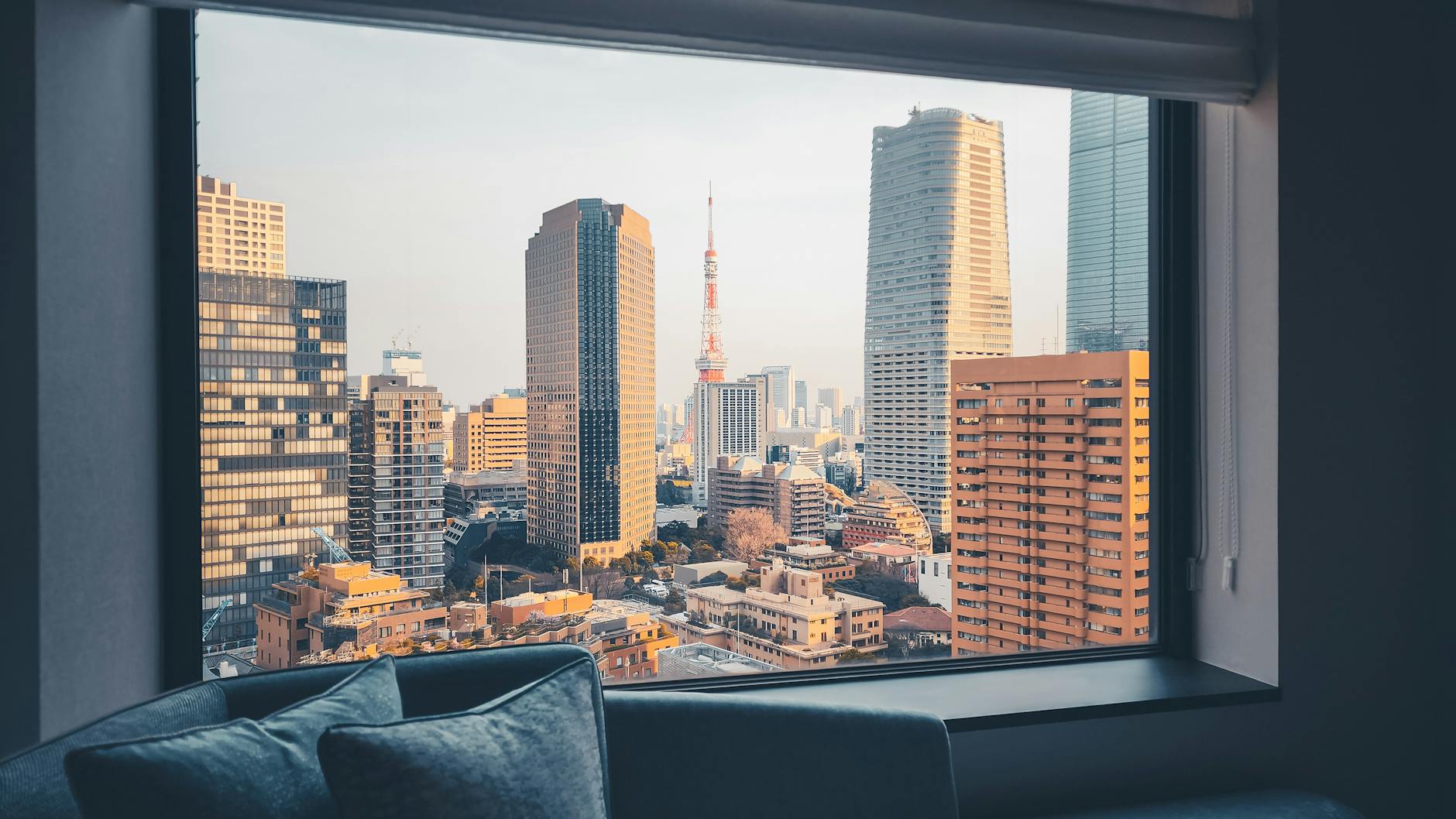A hotel in Tokyo, Japan