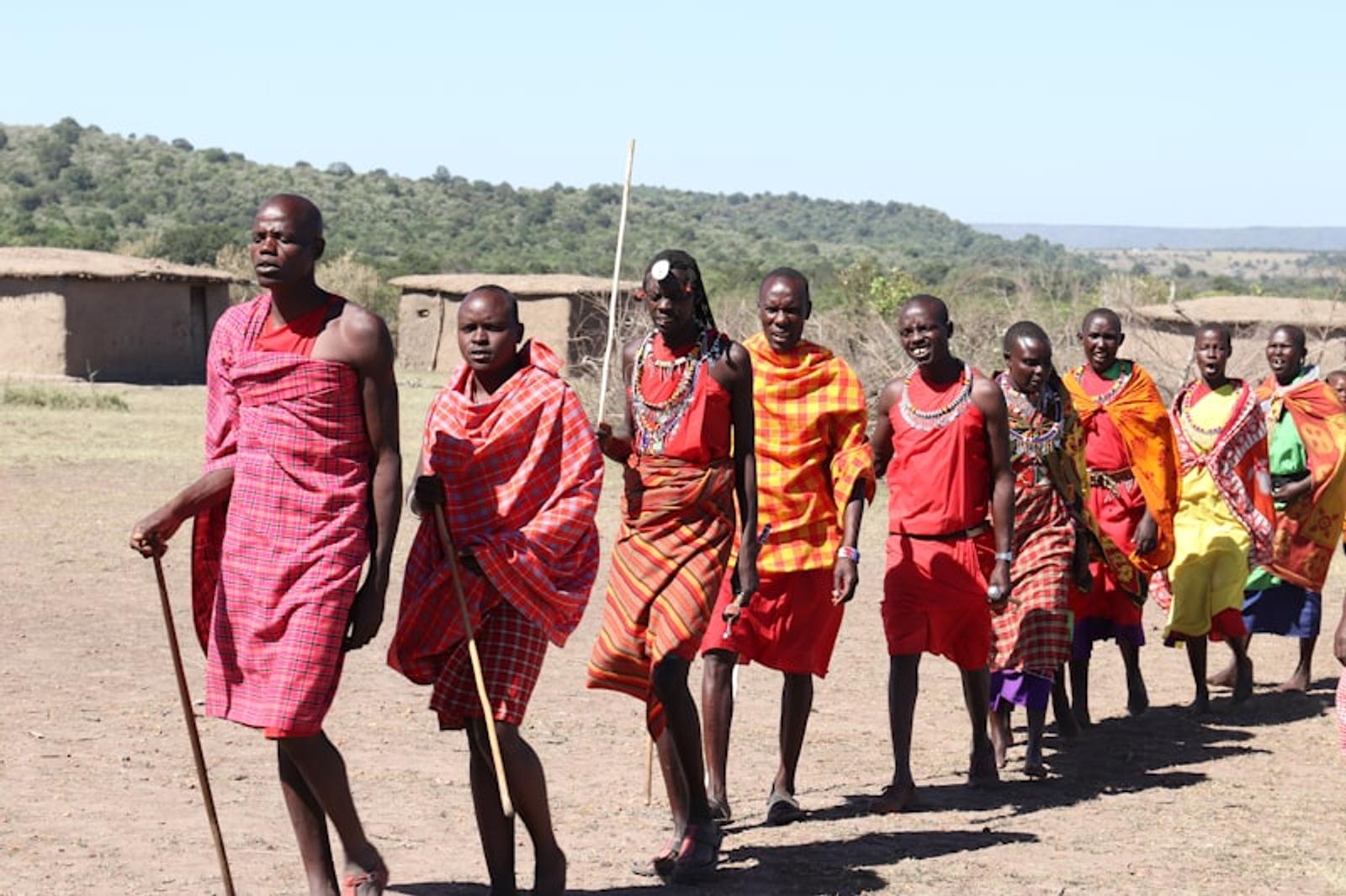 Maasai warriors