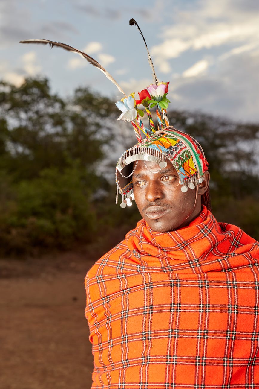 A portrait moment in Kenya
