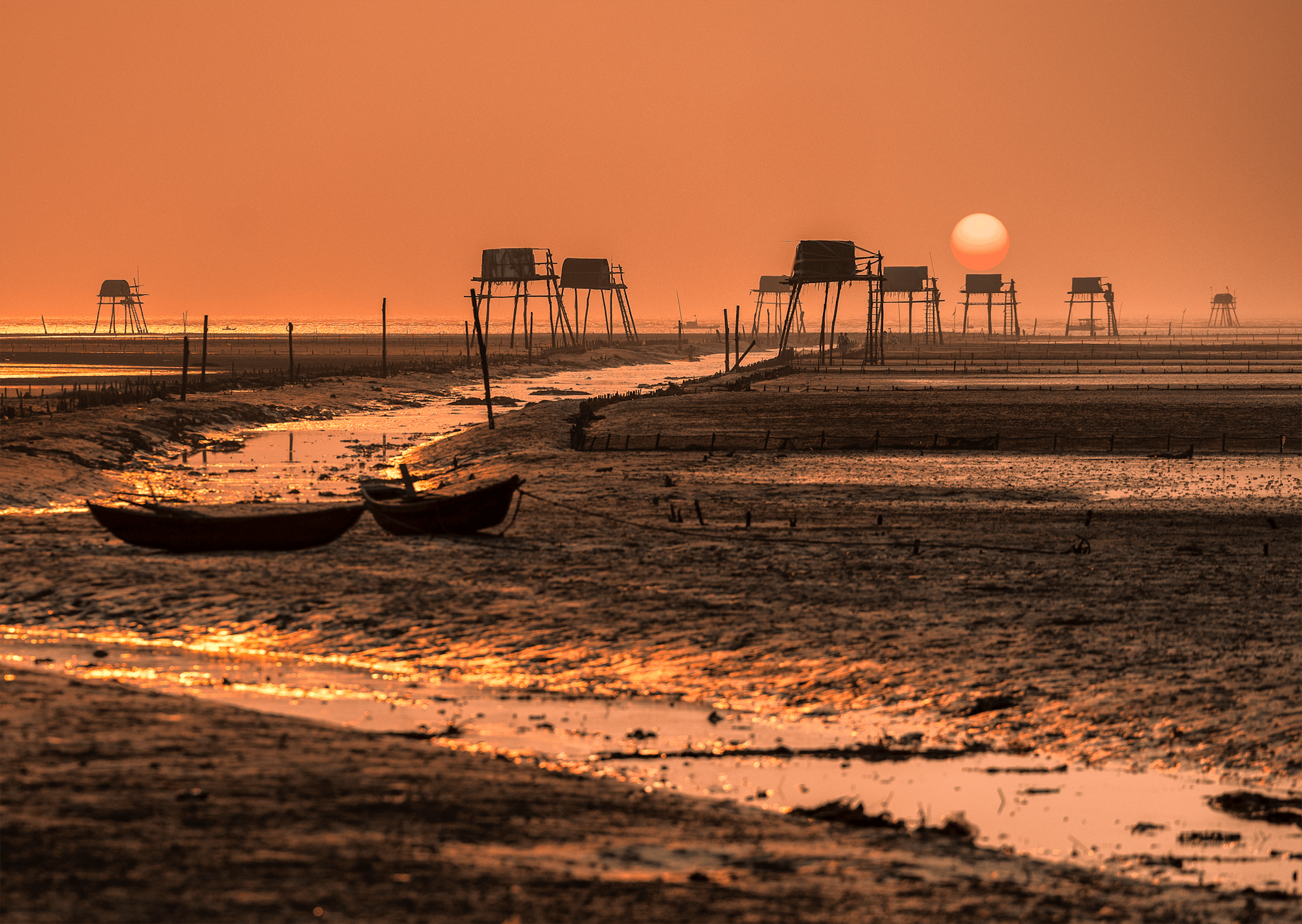 Vietnam at golden hour