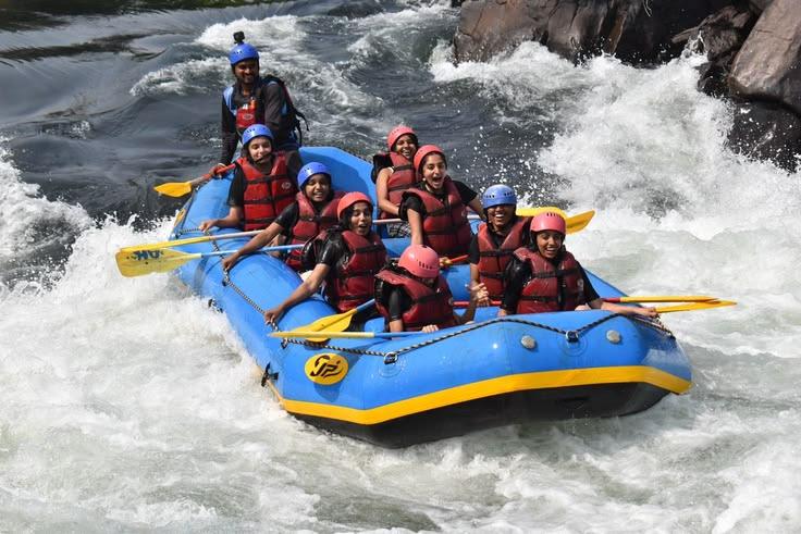 Whitewater rafting