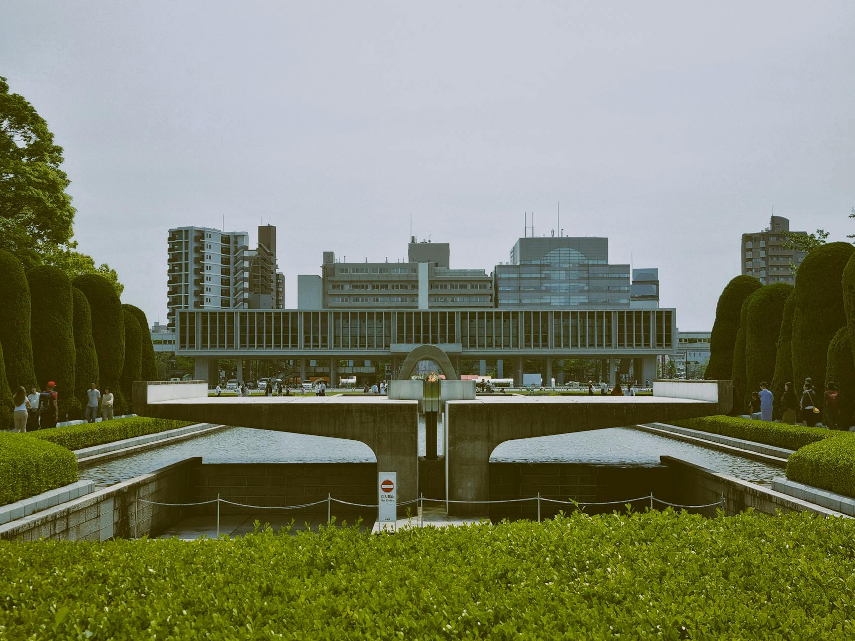 A hotel in Hiroshima, Japan
