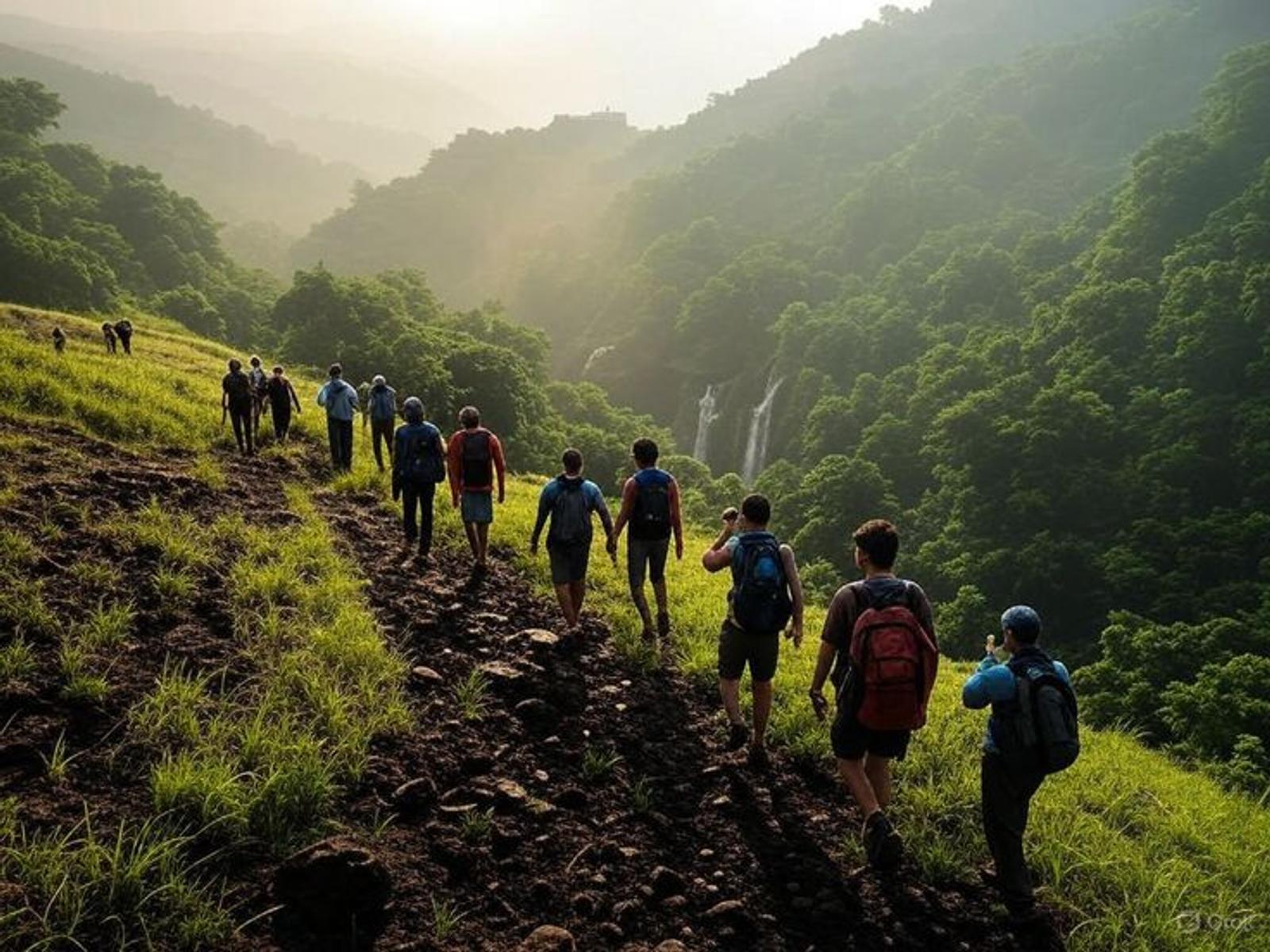 Waterfall hike & trek