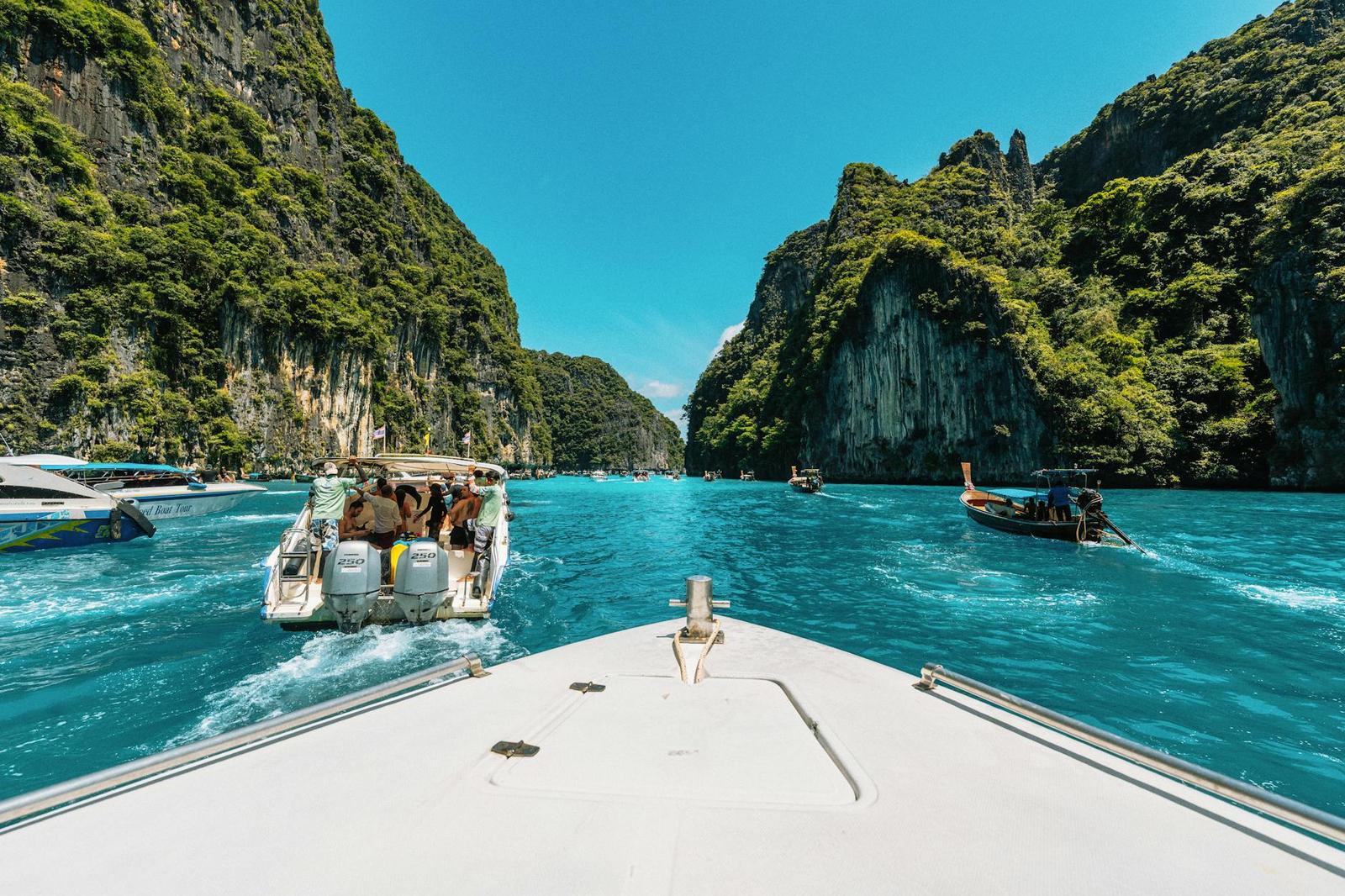 Phi Phi Island Tour With Lunch By Shared Speed Boat on day 2, Thailand