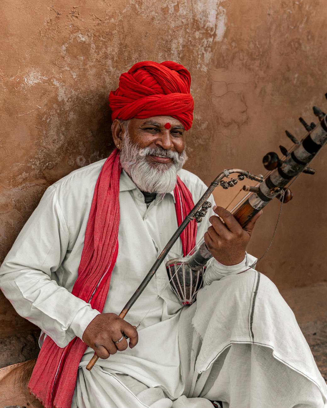 A portrait moment in India