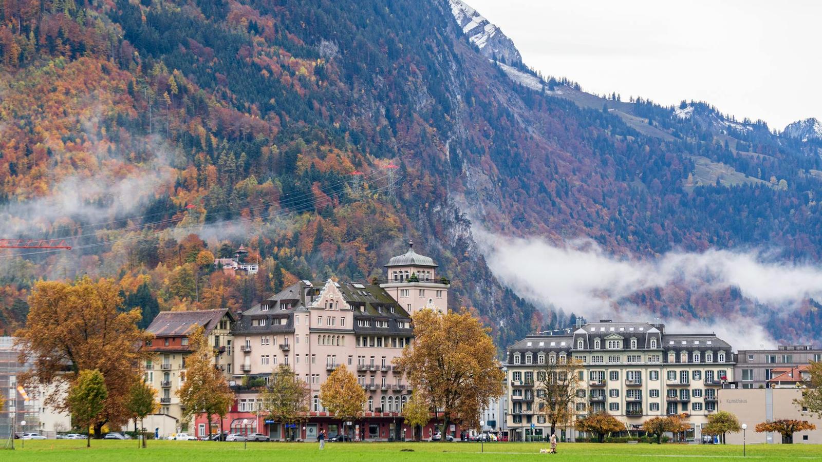 Interlaken on day 10, Switzerland + France