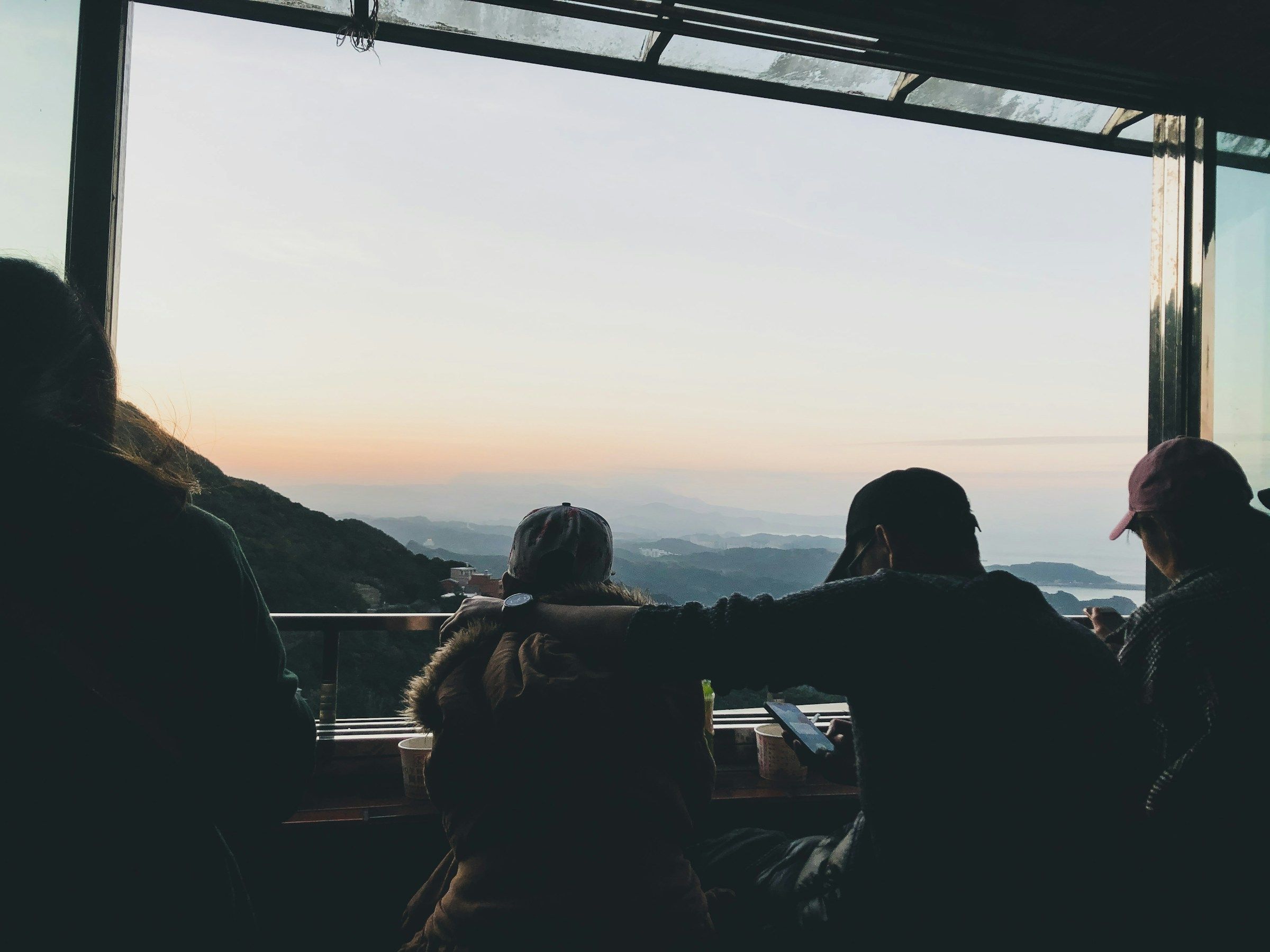 Day 4. Taipei 101, 89th floor at dawn