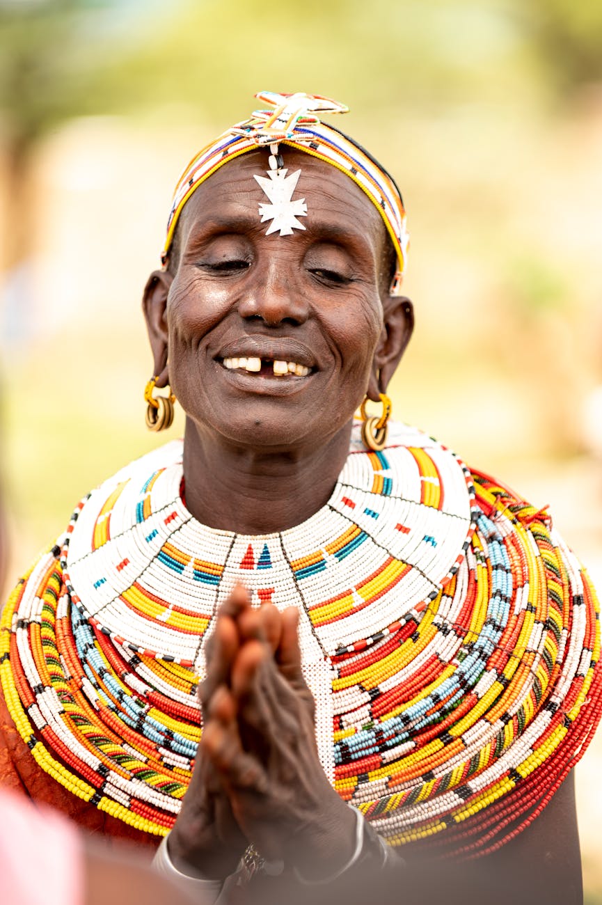 A portrait moment in Kenya