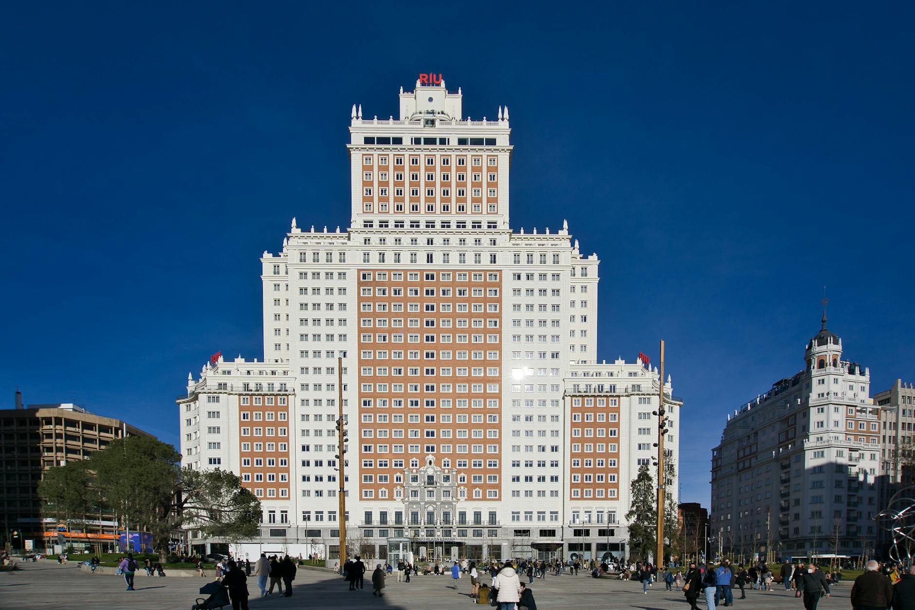 A hotel in Madrid, Spain