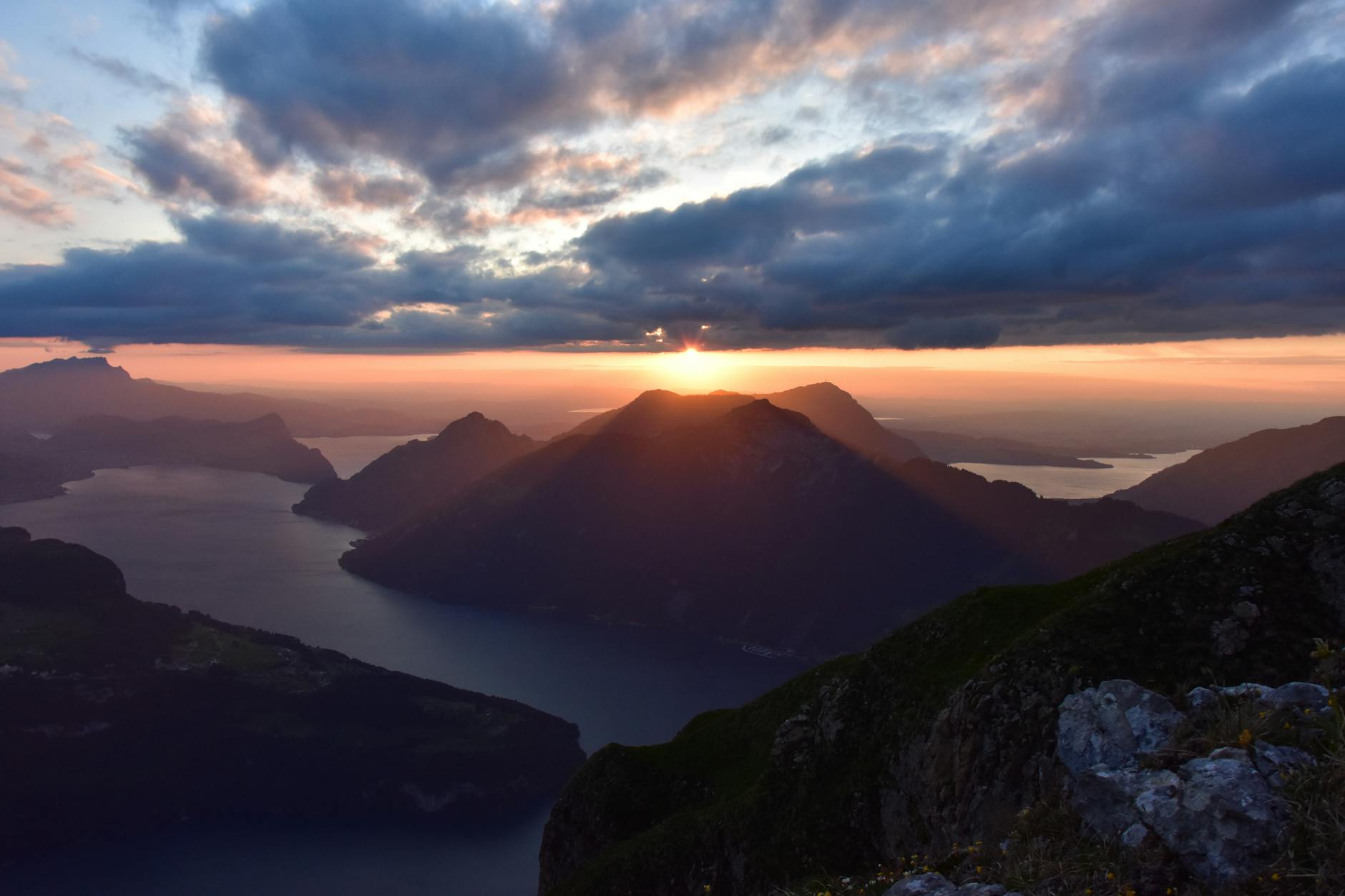 Netherlands + France + Switzerland at golden hour