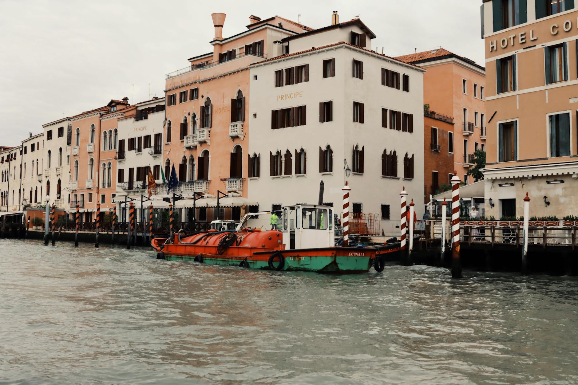 A hotel in Venice, Switzerland + Italy