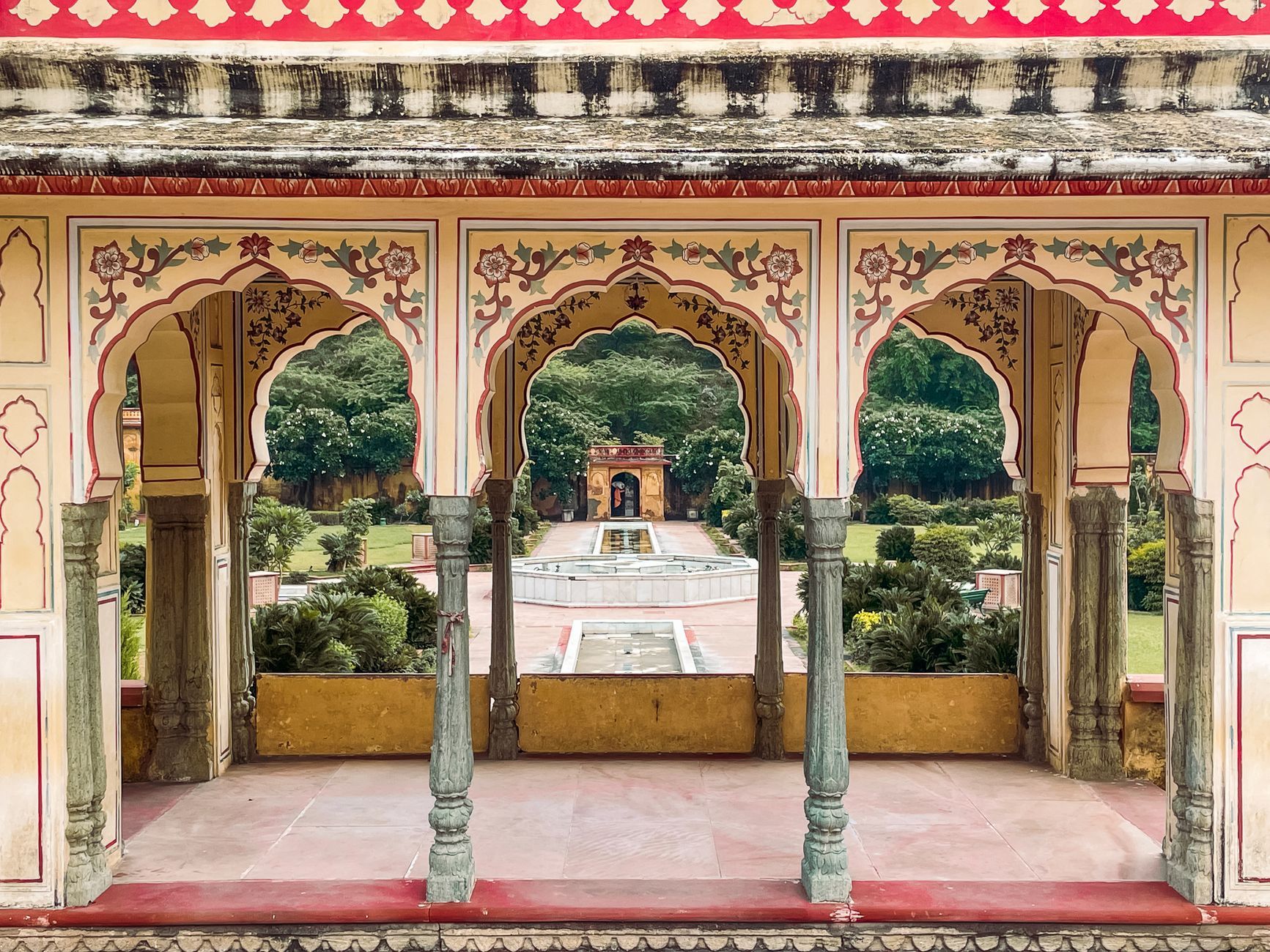 City Palace gardens — Jaipur, India