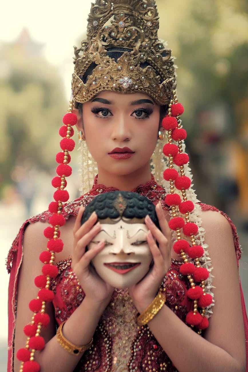 A portrait moment in Indonesia
