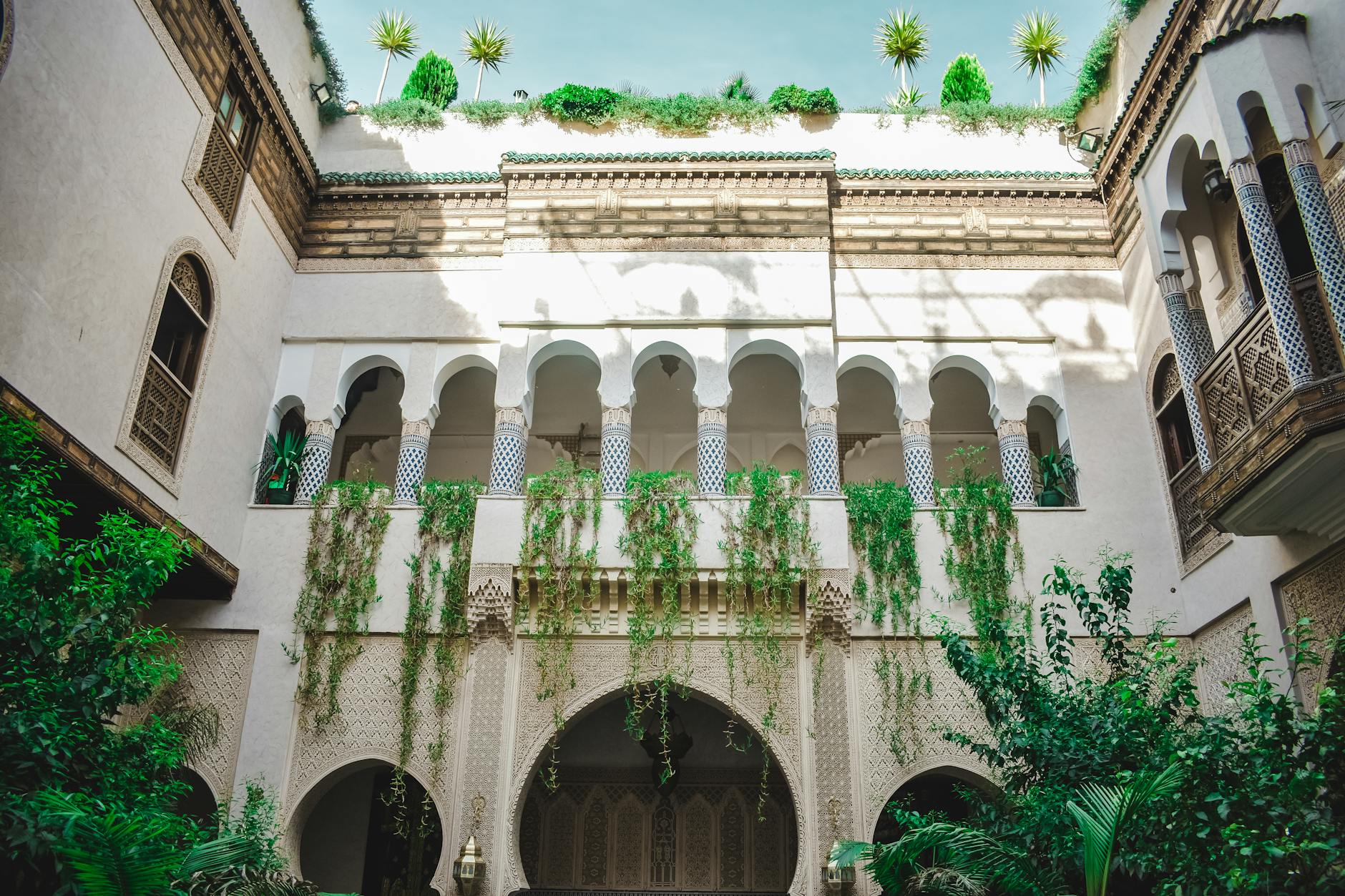 A hotel in Fez, Morocco