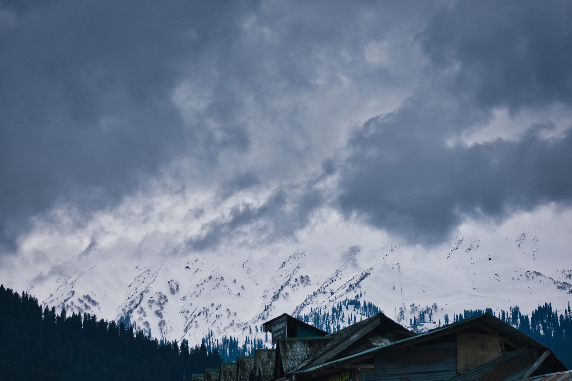 A hotel in Pahalgam, India