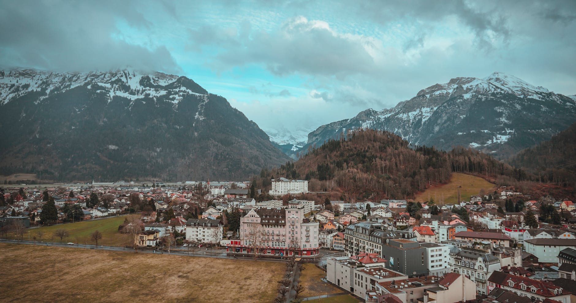 Interlaken on day 7, UK + France + Switzerland