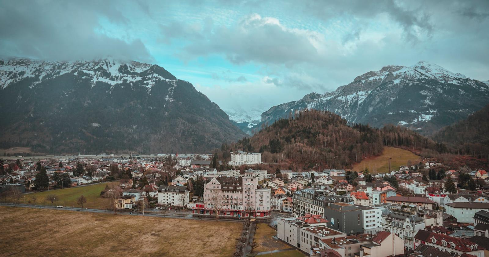Interlaken on day 7, UK + France + Switzerland