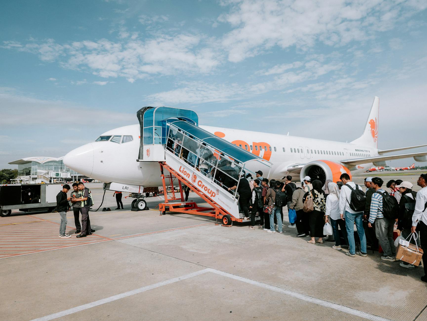 Departure on day 7, Indonesia