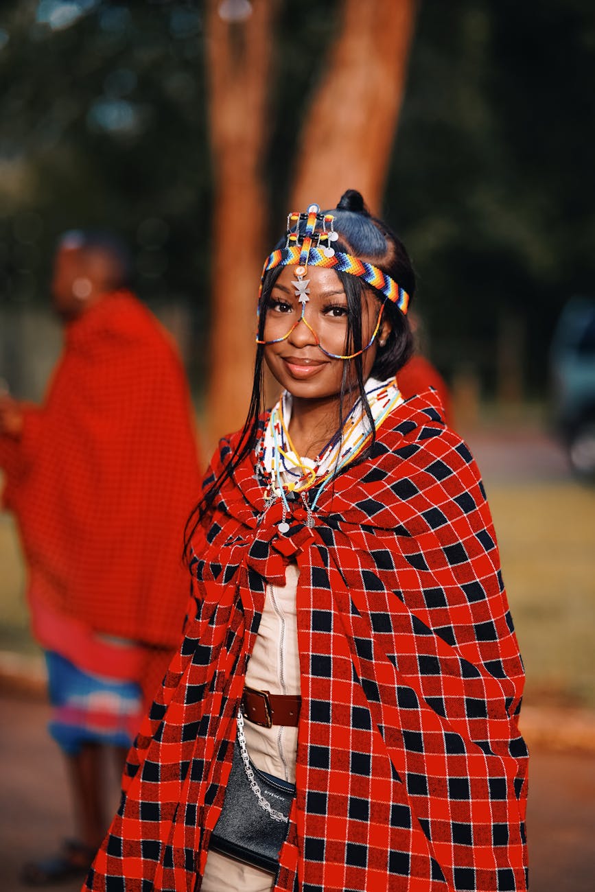 A portrait moment in Kenya