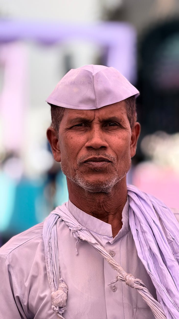 A portrait moment in India