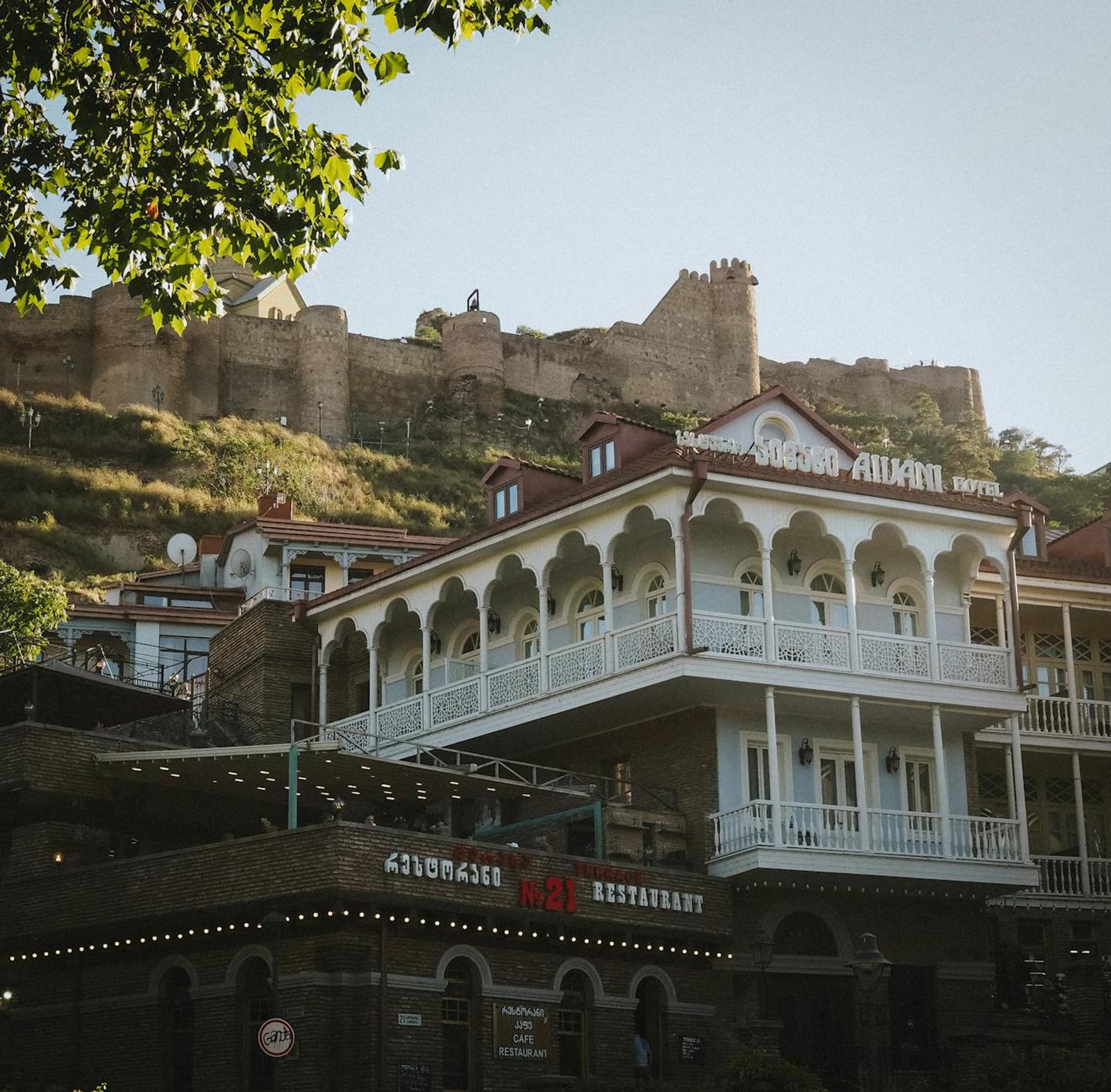 A hotel in Tbilisi, Azerbaijan + Georgia
