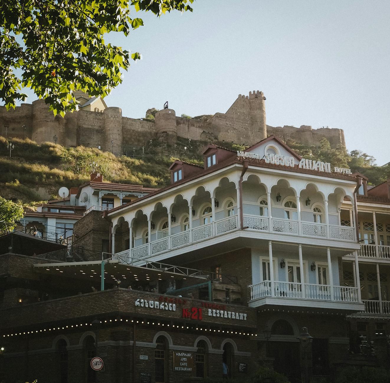 A hotel in Tbilisi, Azerbaijan + Georgia