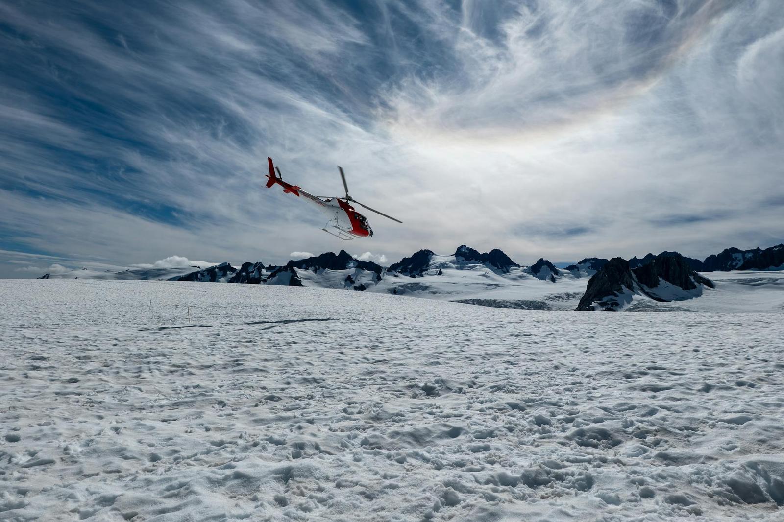 Helicopter onto Franz — Franz Josef, Australia