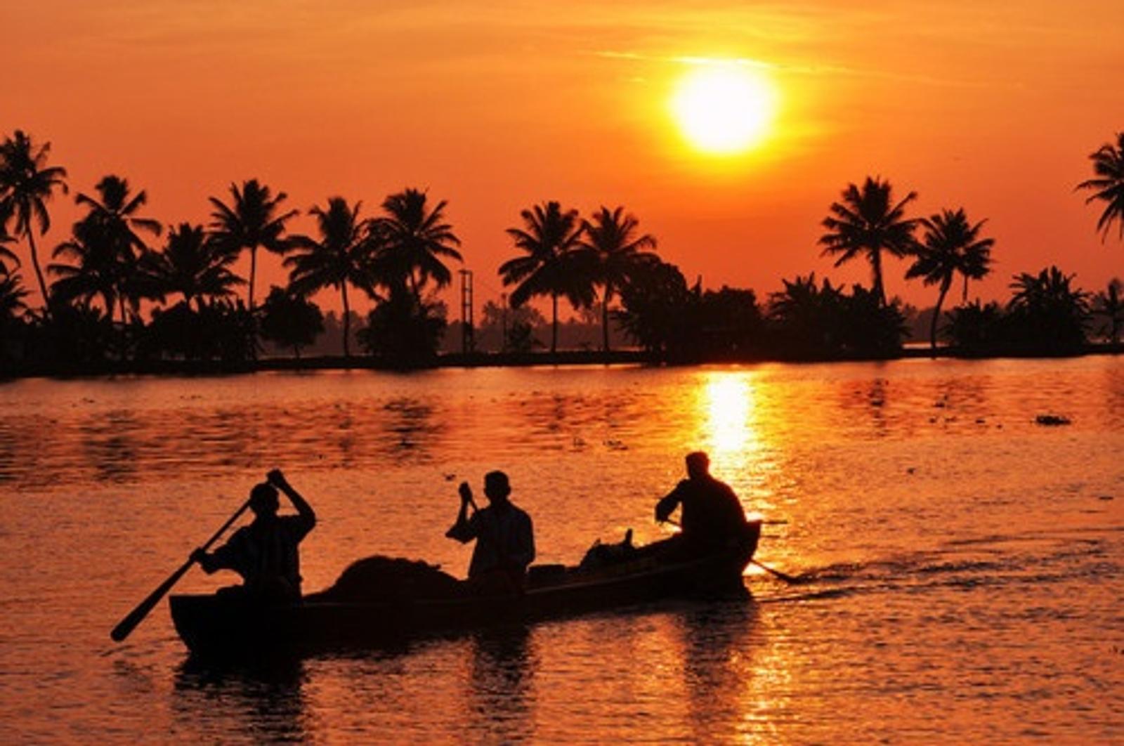 Backwater sunset cruise