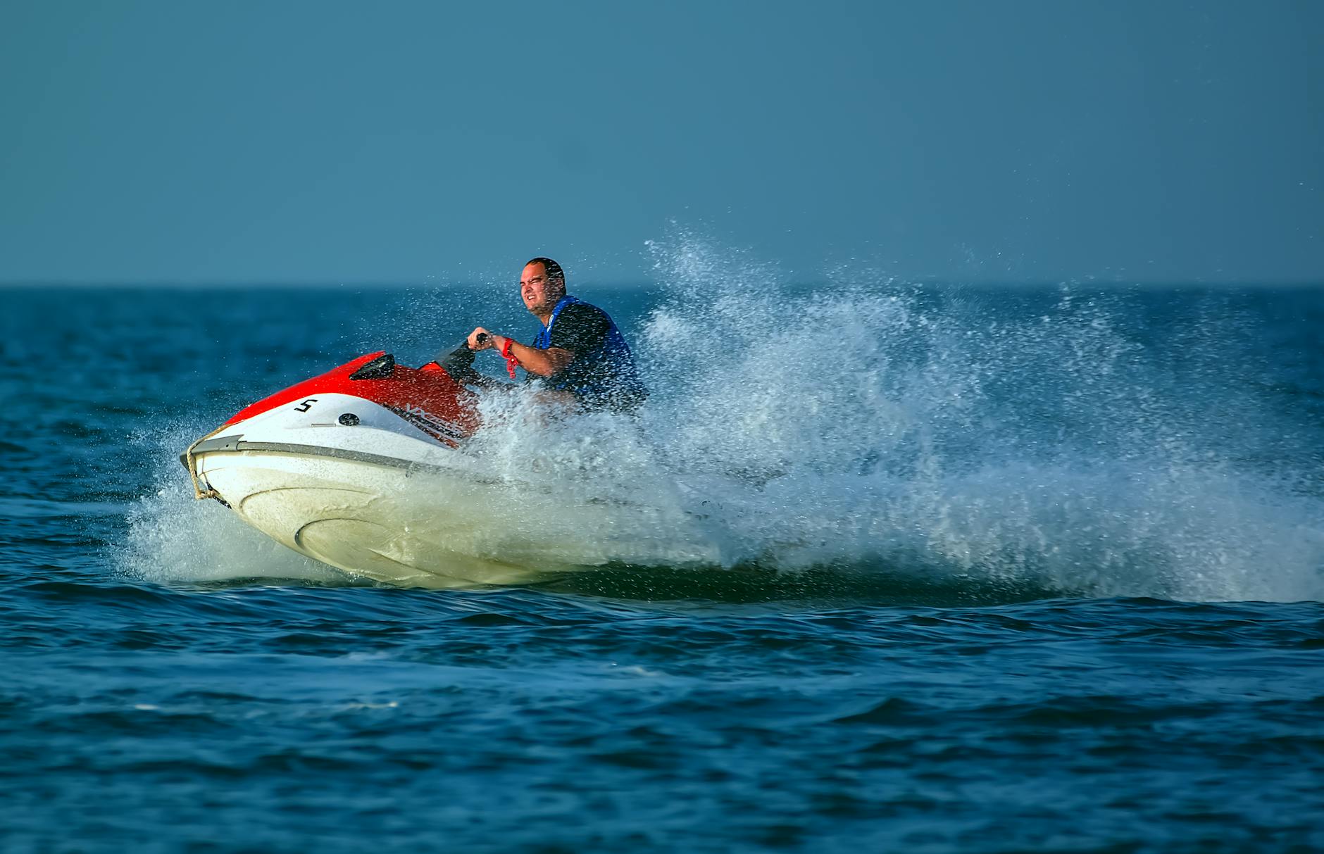 Jet ski spray — Seminyak, Indonesia