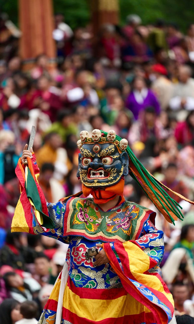 A portrait moment in Bhutan