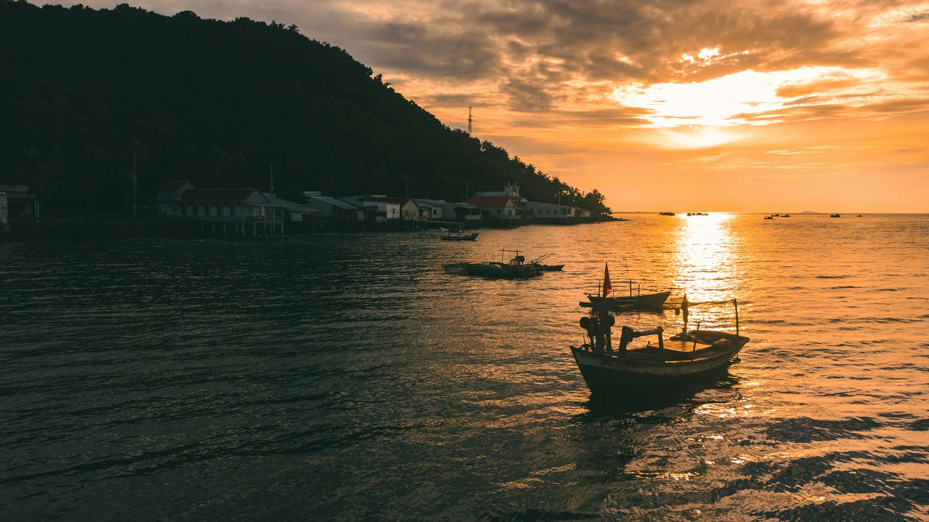 Vietnam at golden hour