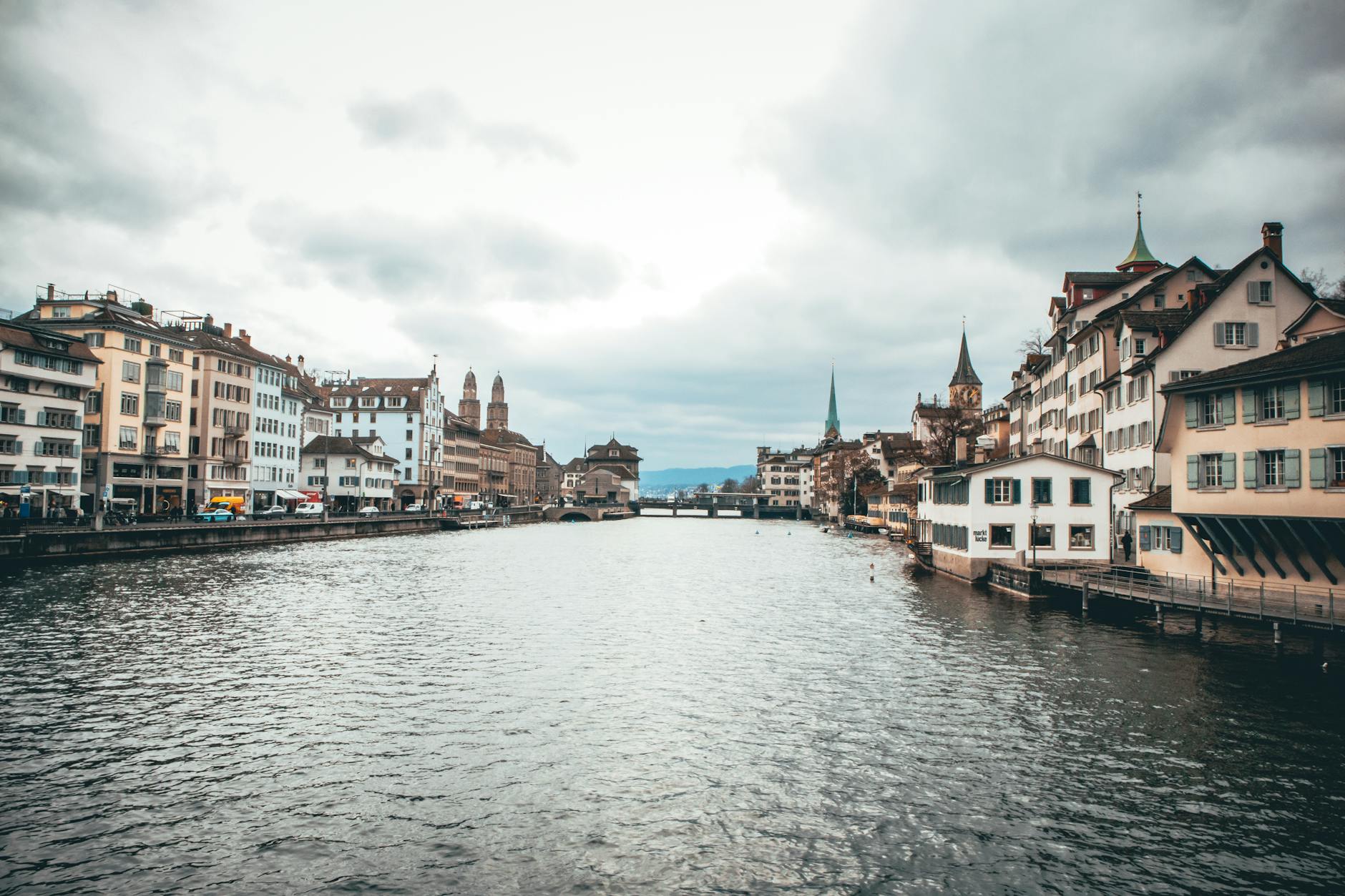 Zurich on day 7, France + Switzerland + Italy