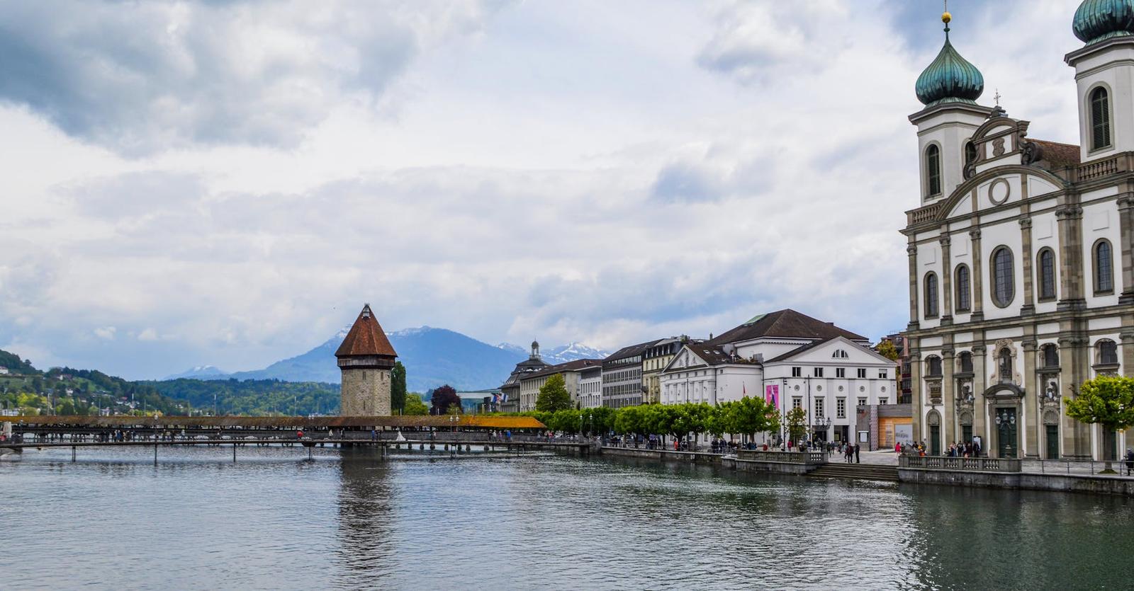 Lucerne on day 7, Switzerland + Italy